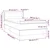 Vidaxl Box spring postelja z vzmetnico taupe 80x200 cm blago