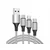 Verkgroup 3v1 USB kabel za telefon Lightning kabel iPhone Micro USB 120cm