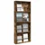 Polica za časopise Zidne 2 pcs Dimljeni hrast 60 x 12 x 70 cm