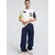 Desigual Majica Cosmos nočno modra/limona/bela