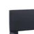 Vidaxl Posteljni okvir LED črno umetno usnje 90x200 cm