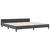 vidaXL vidaXL Postelja Temno Siva 200x200 cm Velvet, (22049389)