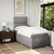 vidaXL vidaXL Box spring postelja z vzmetnico taupe 100x200 cm blago, (21291848)