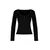 Trendyol Milla ženska bluza Twoaw26Bz00106, crna-black