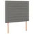 Vidaxl Posteljni okvir brez vzmetnice temno siv 120x200 cm blago