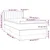 Vidaxl Box spring postelja z vzmetnico črna 90x200 cm blago