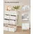 Songmics Predalnik 767x30x952 cm bel