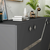 HANAH HOME Komoda Iris Anthracite Silver