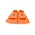 Borntoswim junior short fins orange s