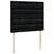 Vidaxl Box spring postelja z vzmetnico črn 120x200 cm blago