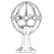 Lessentiel Maison Spoljna zidna lampa BSU-68081-BSY-M4-K, 50 cm, IP65, E27, Crna