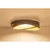 LED prigušiva stropno svetlo SM. GALAXY M. LED/24W/230V O 55 cm siva/zlatna + daljinski upravljač