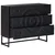 Ormar s ladicama s ladicama Crna 75 x 30 x 65 cm