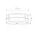 Feiss FE-FUSION-F-PNBR - Plafonska lampa FUSION 3xE27/40W/230V zlatna
