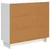 Kreveta Bijela 89 x 34,5 x 80 cm Konstruirano drvo