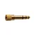 Gewa adapter Gold coloured 191.598