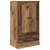 Highboard s ladicama 3 pcs Staro drvo Konstruirano drvo