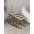 Hanah Home Uygar set stolića (umetnuti), antik (4 kom)