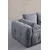 Atelier del Sofa Ugaona garnitura Amaris, 180x120x65 cm, Siva