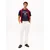 TOMMY HILFIGER Majica marine/rdeča/bela