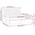 Vidaxl Box spring postelja z vzmetnico taupe 200x200 cm blago