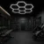 LAMPA ATL ZD211C LED panel luč, 7 šestkotnikov 234x244cm