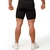 GymBeam Kompresivni šorc Mid Black