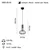 Opviq Luster Hena-52-01, O19, 11,5cm, IP20 Crno-smeđi