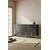 Hanah Home komoda Nota 150, 150 cm, antracit / srebrna