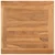 Kava Stol s pohranom Smeđa 45 x 45 x 45 cm Čvrsto teak drvo