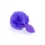 Jewellery Silicon PLUG – Bunny Tail – Purple