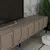 Hanah Home TV komoda Lyon 44, 180x44x35 cm, Krem