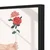WallXpert uramljena slika na platnu Cc-K-Sy-1031, ruka drži crvenu i roze ružu na svetloj pozadini, 80 x 80 cm