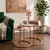Hanah Home set klub stolova Orange-Trs-60-42-Nrd-Srk, narandžasti