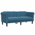 2-dijelni set sofa plavi baršunasti