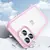 Outer Space ovitek iPhone 14 Pro, Pink