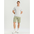 Sinsay - Jogger kratke pantalone od trapera - svetlo zelena