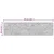 Vidaxl Pralna preproga 80x300 cm antracitna