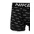 NIKE Športne spodnjice, siva, črna