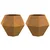 Sadilica 2 pcs Rđa 100 x 100 x 80 cm
