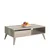 Hanah Home Klub sto Shp-655-Tt-1, 110x42x65 cm, Sivi