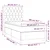 Vidaxl Box spring postelja z vzmetnico moder 80x200 cm blago