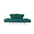 Atelier del Sofa Trosed na razvlačenje Nina 200x70cm Petrolej