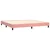 Vidaxl Box spring postelja z vzmetnico roza 200x200 cm žamet