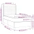 shumee Box spring postelja z vzmetnico temno siva 80x200 cm blago