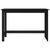 Stol Crna 112 x 50 x 75 cm Čvrsto borovo drvo