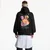 Mikina Obey Flores Robus Black M