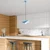 Opviq Luster Eger, 17-106cm, O10, E27, Plavi