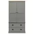 Ormar VIGO sivi 90 x 55 x 170 cm od masivne borovine
