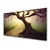 tulup.si Slika na steklu Tree sončnimi žarki 125x50 cm 2 obešalnika
